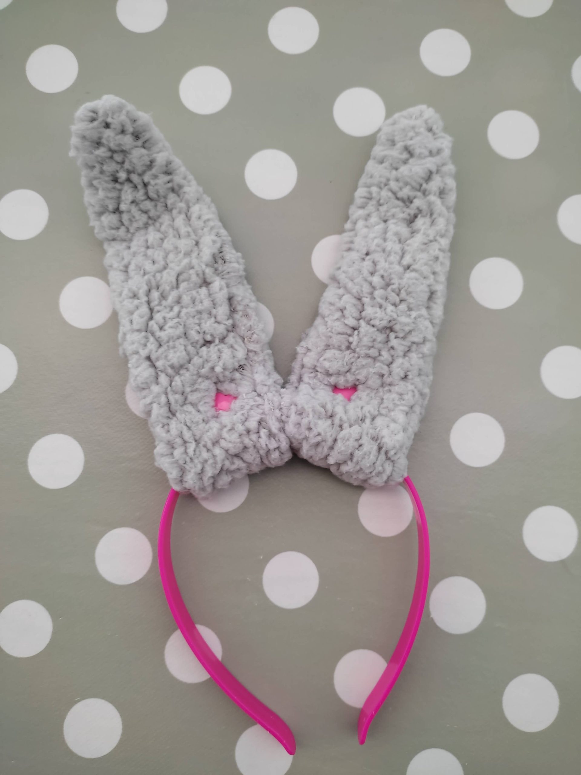 Serre-tête Oreilles De Lapin En Peluche – Gris, Cosplay, Fête, Pâques, Accessoire Photo Mignon